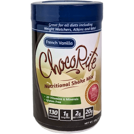 ChocoRite Protein Shake Mix - French Vanilla